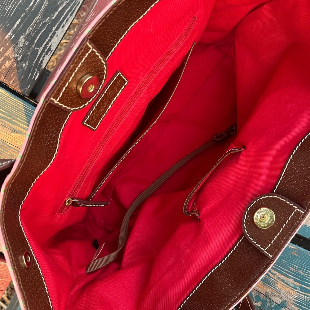 New Vintage Dooney and Bourke Gretta Hanna Tote Bag - Picture 13 of 16